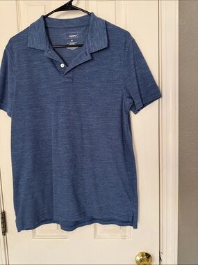 Sonoma Blue Heather Polo Shirt